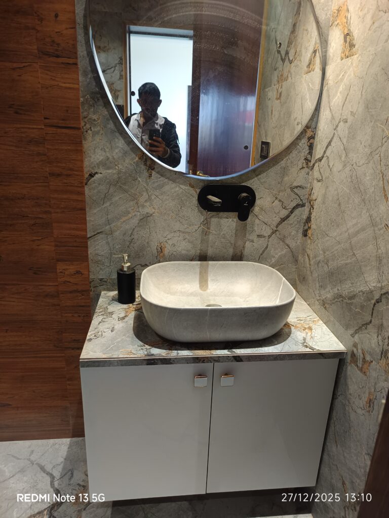 Table top basin plumber bhai